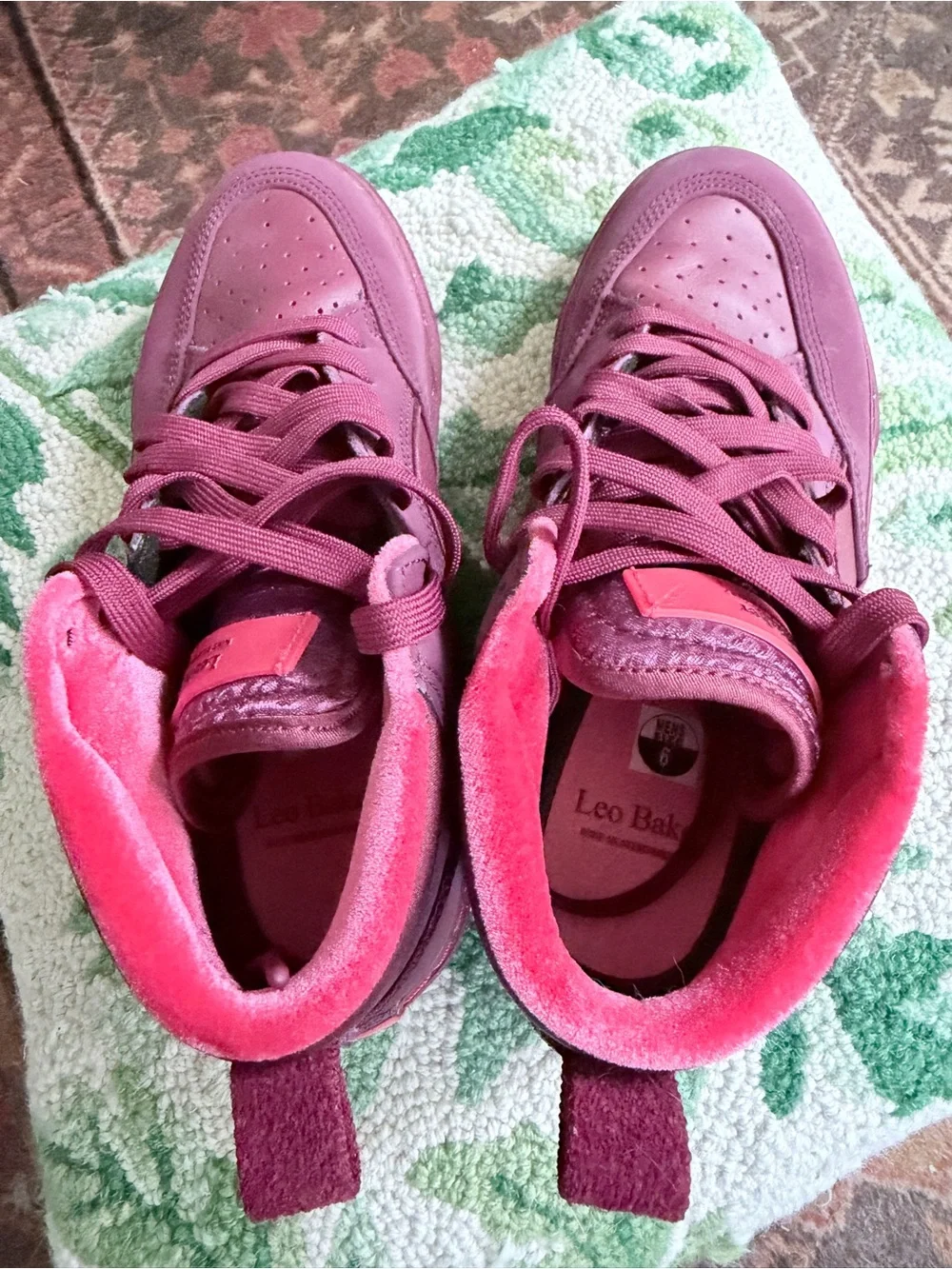 Nike Leo Baker Red Skate Sneaker